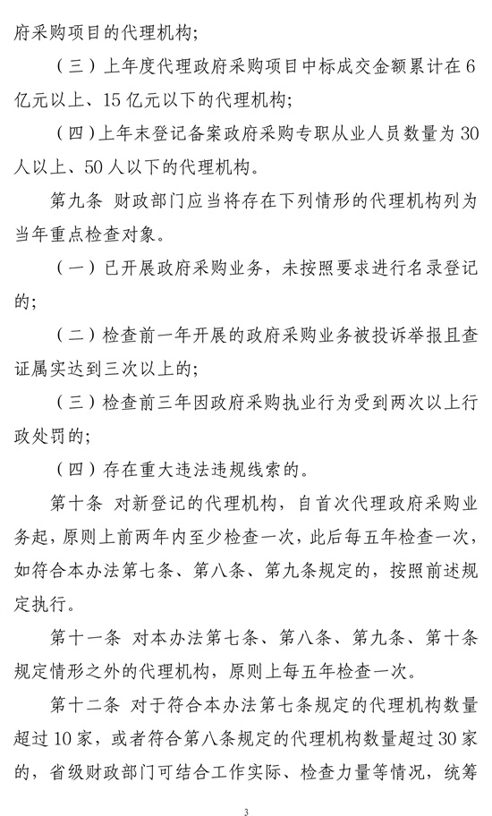 政府采购代理机构监督坚持暂行办法-3.jpg